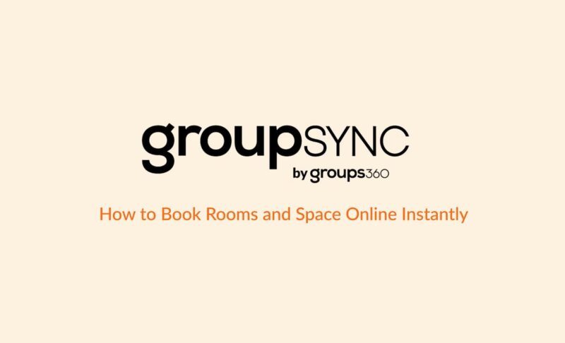 GroupSync Demo: How to Book Rooms and Space Online Instantly