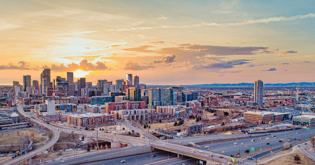 Denver, Colorado skyline