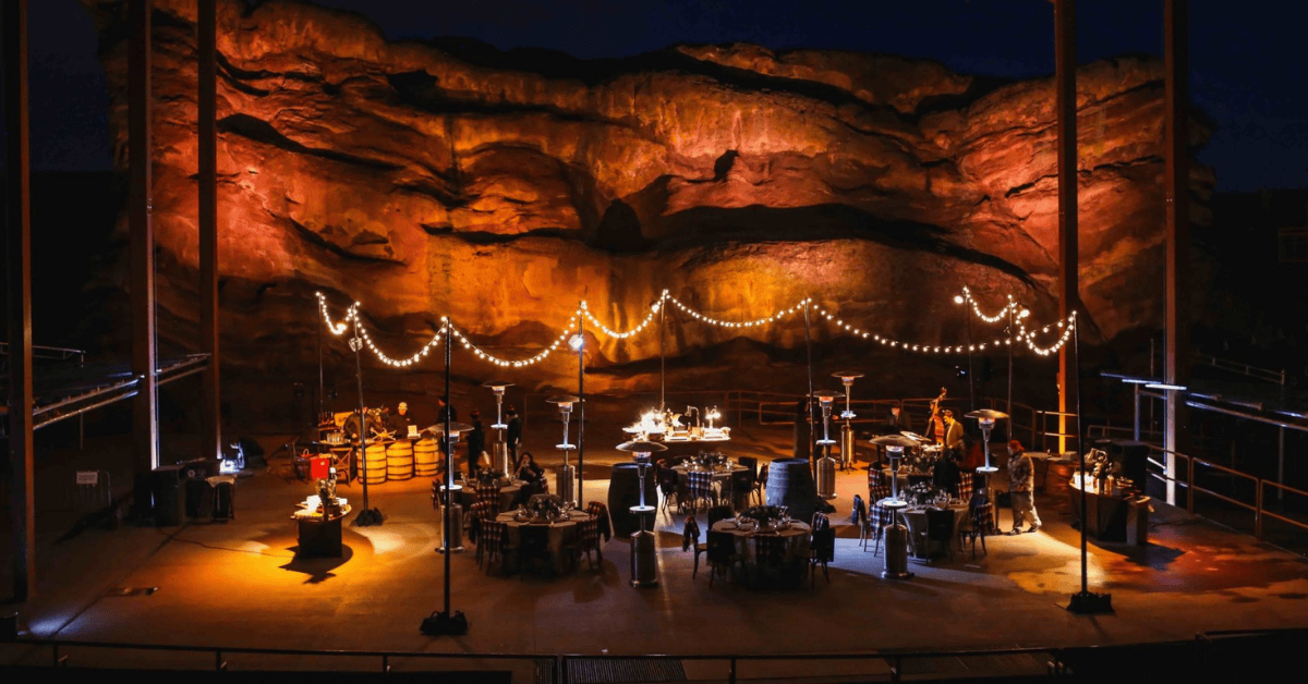 Red Rocks Amphitheatre private event