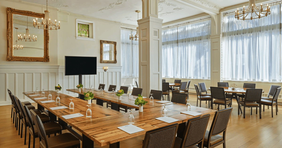 Meeting room at The Oxford Hotel