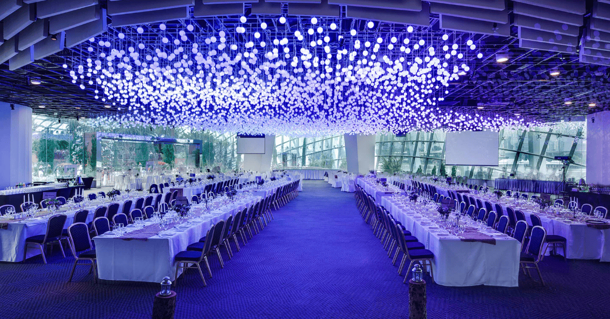 Gardens by the Bay event space in Singapore