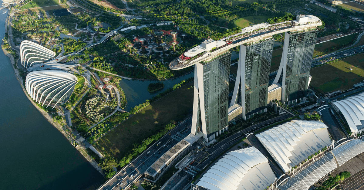 Marina Bay Sands SkyPark in Singapore