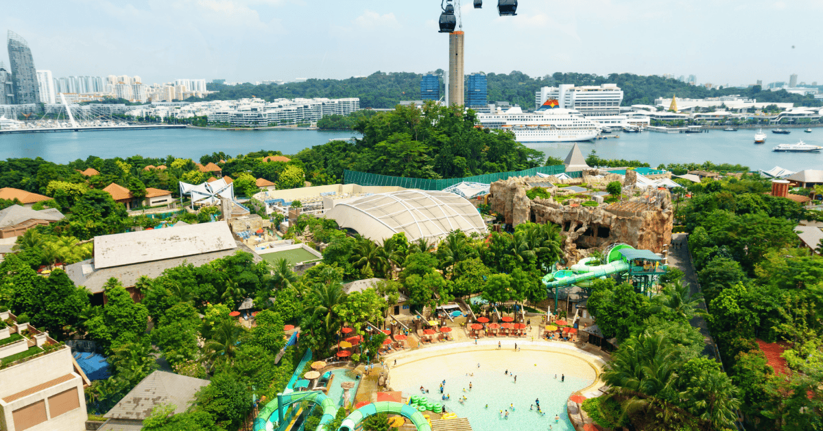 Sentosa Island in Singapore
