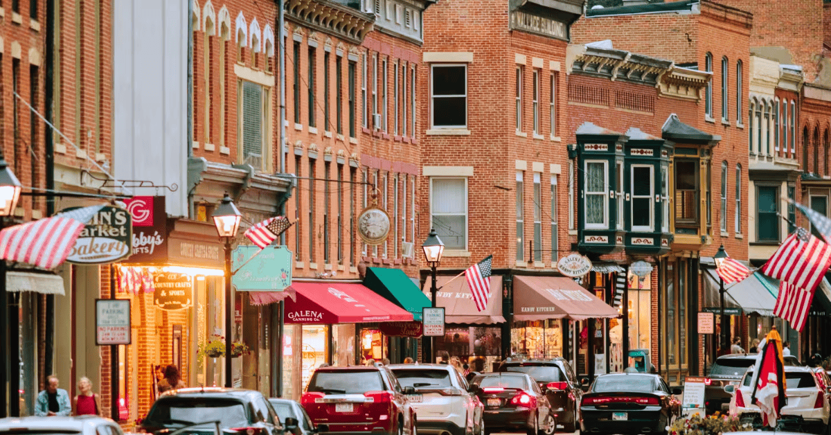 Historic Galena street