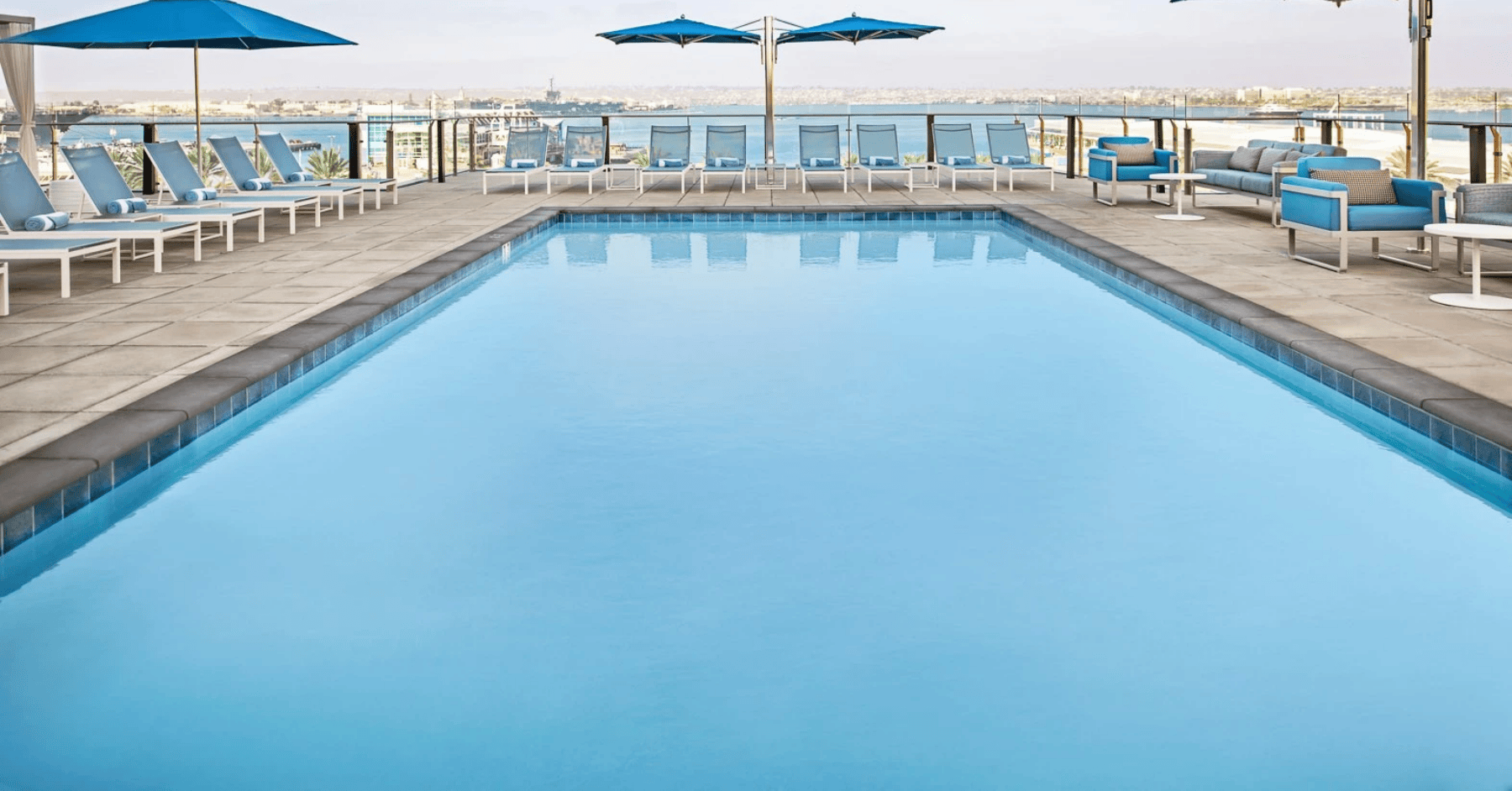 Intercontinental San Diego - 1200x628 InterContinental San Diego, CA hotel rooftop pool deck