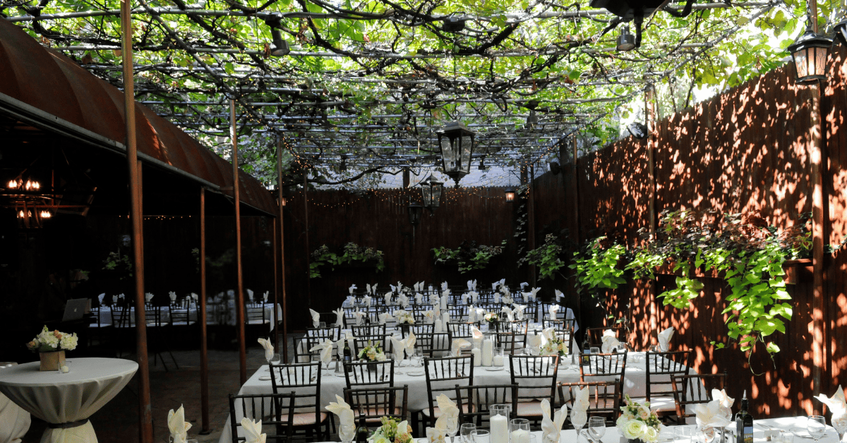 Orso's Restaurant Patio Event