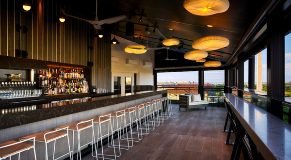 VUE Rooftop Terrace in the Hotel Washington