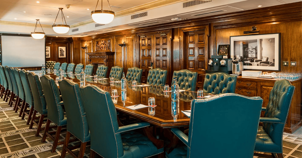 Conference room in The Marble Arch Hotel