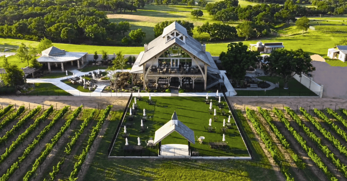 Augusta Vin winery in Fredericksburg, TX