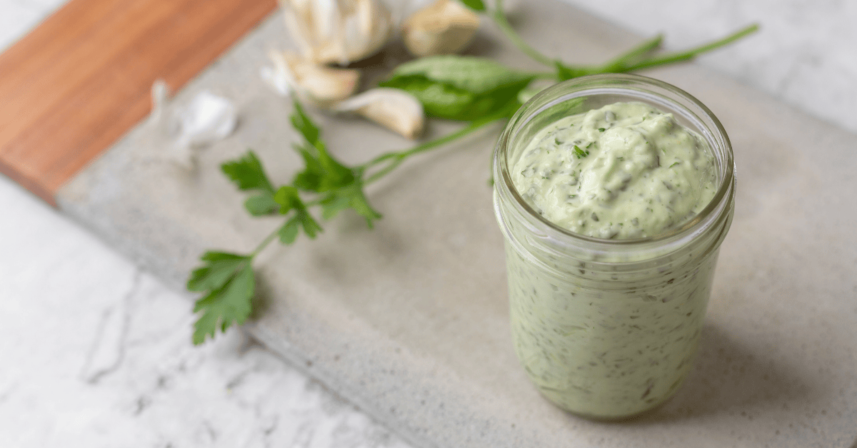 Green Goddess salad dressing