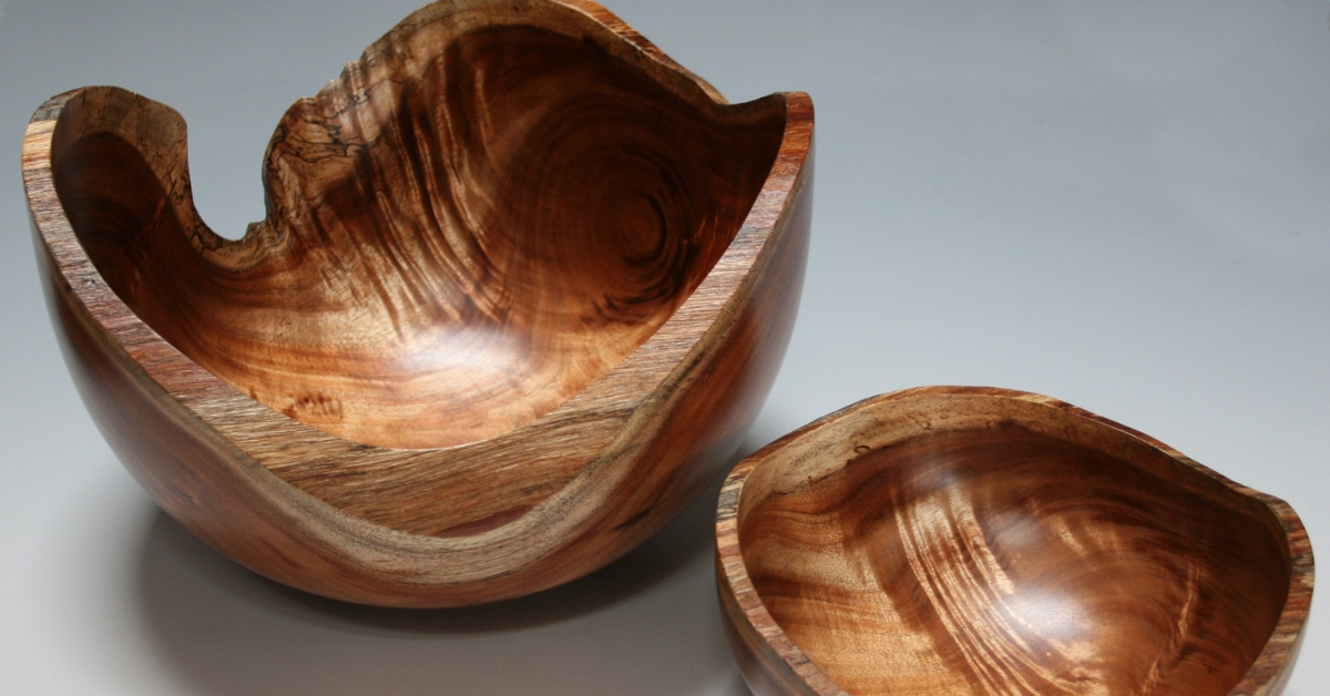 Koa wood bowls