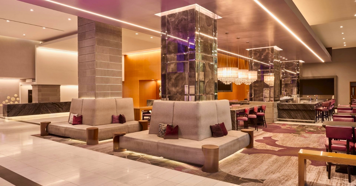 Loews Hollywood Hotel lobby