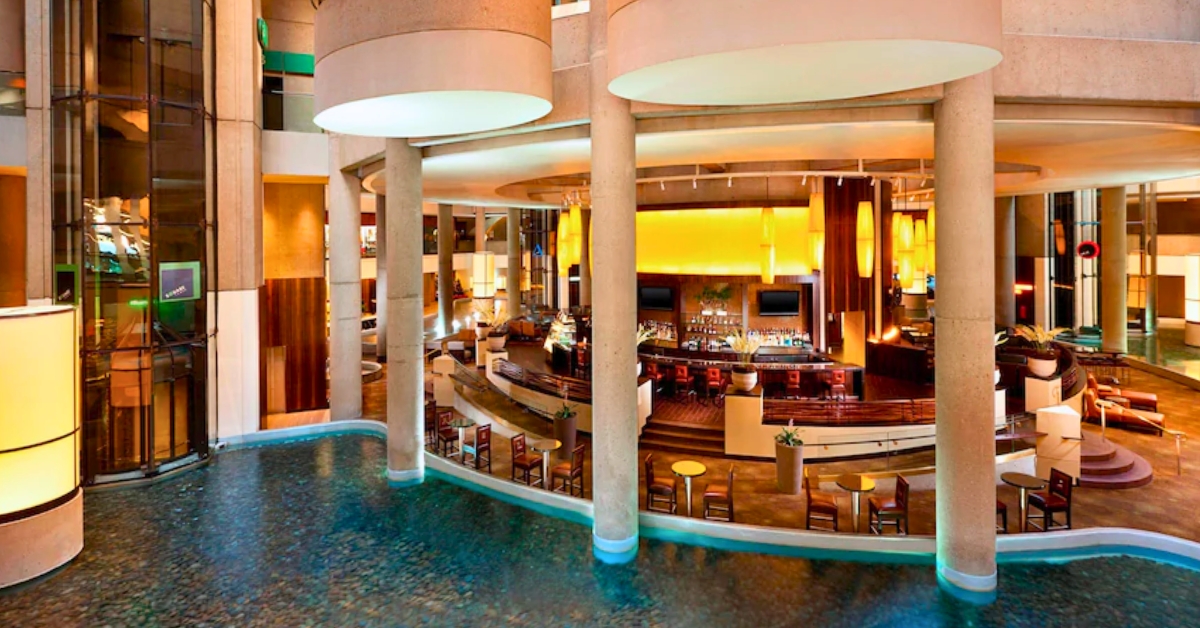 The Westin Bonaventure Hotel and Suites lobby