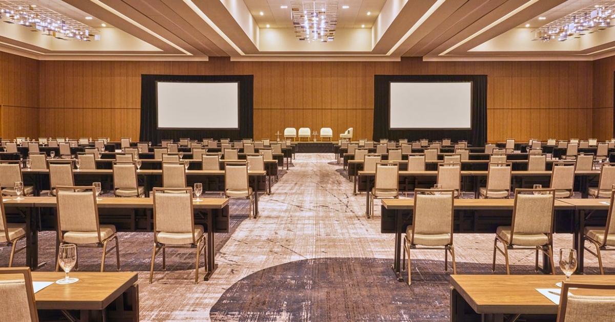 Omni Boston Hotel at the Seaport ballroom