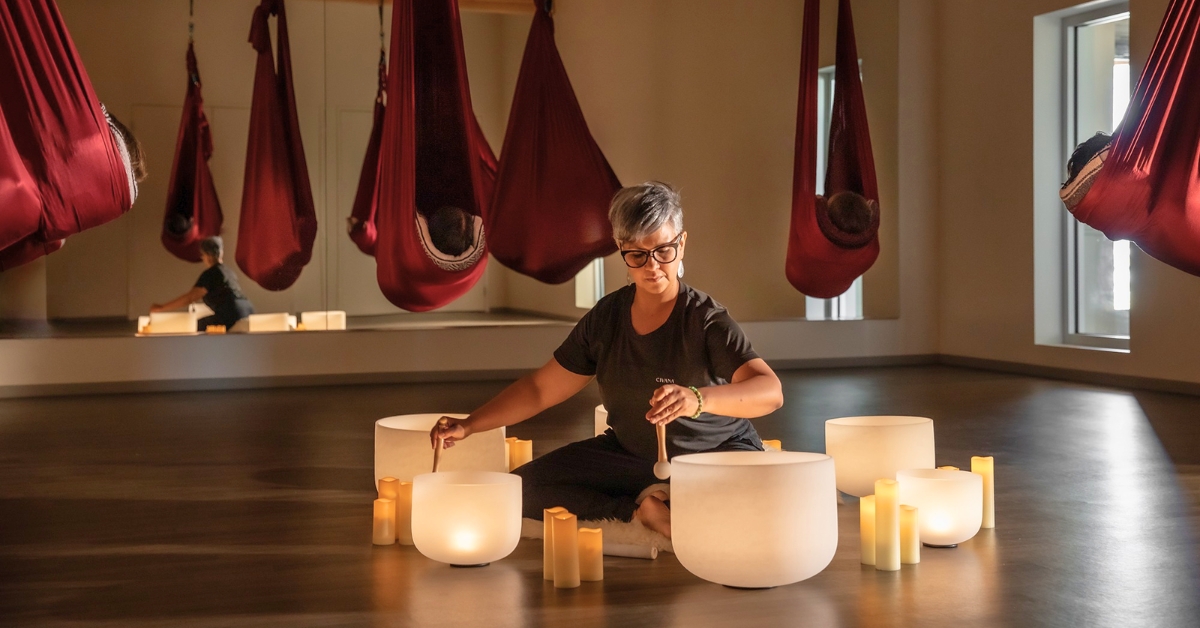 CIVANA Wellness Resort & Spa singing bowls class