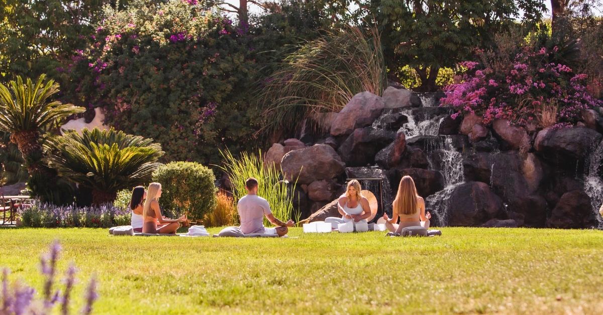 Four Seasons Hotel Westlake Village yoga wellness retreat