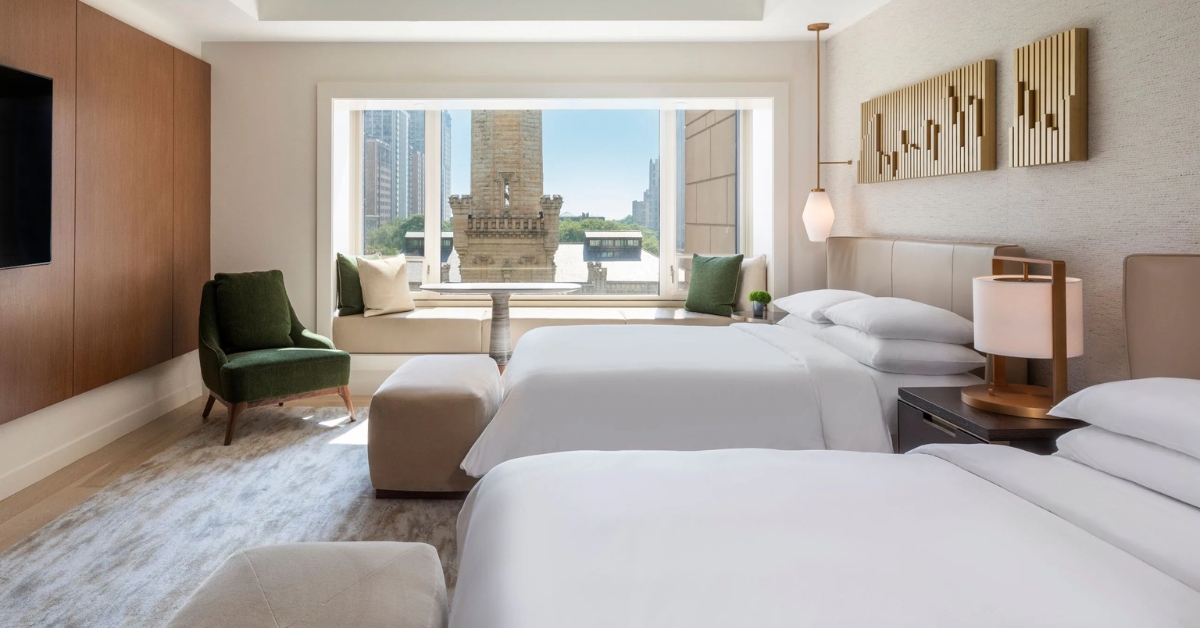 Park Hyatt Chicago luxury suite with Bryte Balance Smart Beds